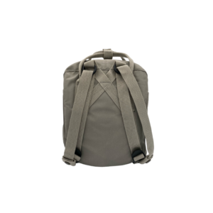 Back of Mini Kanken Backpack in Fog