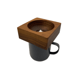 Canadiano pour over coffee maker in Walnut