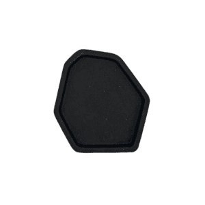 Concrete tray in black