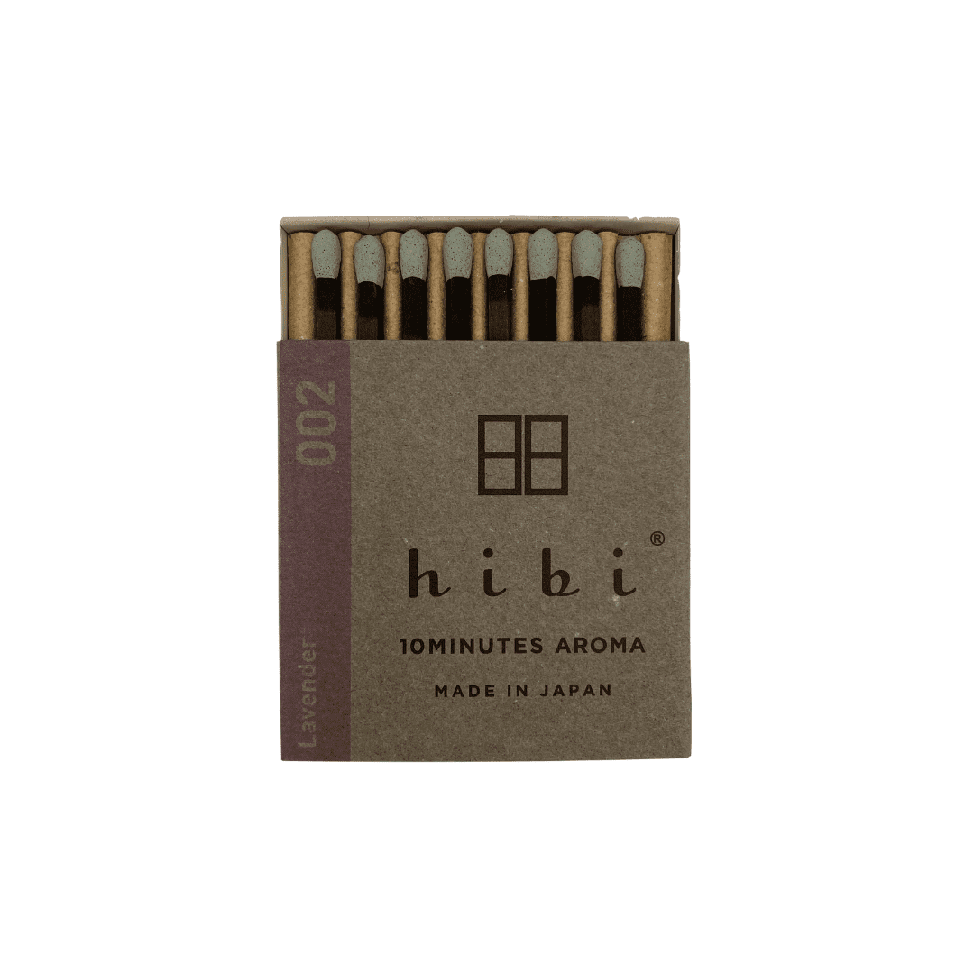 Hibi_Lavender2 Hibi 10 Minute Aroma Incense, Lavender