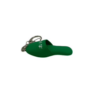 Slipper Keychain, Green