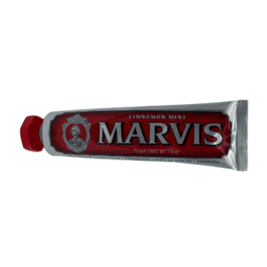 Marvis toothpaste, cinnamon mint