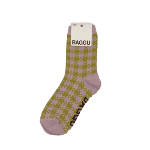 green and pink pixel socks