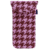 Pink Houndstooth